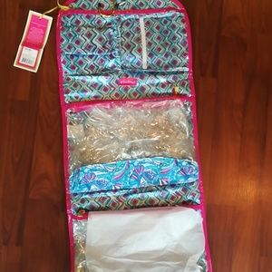Lily Pulitzer travel toiletry bag